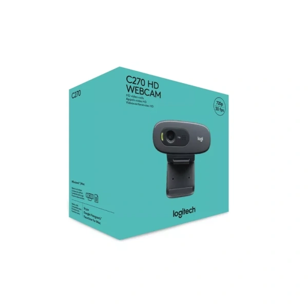 C270 HD WEBCAM Videoconferencias HD 720p básicas - Imagen 2