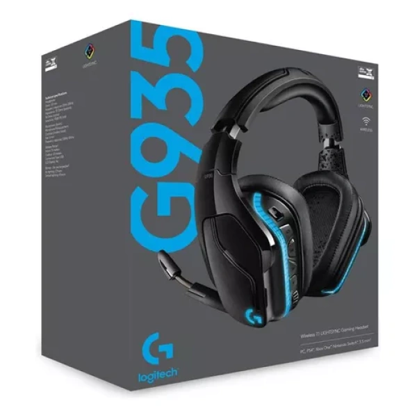 Logitech Diadema Gamer Inalámbrica G935 7.1 Rgb Micrófono - Imagen 2