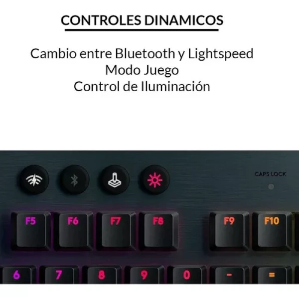 Logitech G915 Teclado Mecánico Gamer Inalámbrico Rgb Usb - Imagen 2
