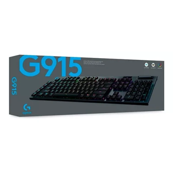 Logitech G915 Teclado Mecánico Gamer Inalámbrico Rgb Usb - Imagen 6